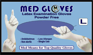 examination gloves med means edition